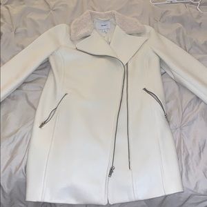 Cream Trench Coat / Pea Coat